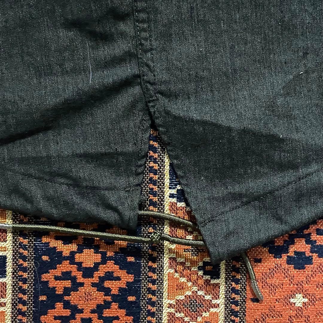 アメリカ軍 ナイトデザートカモパーカー　黒染め ブラックダイ　フィッシュテール