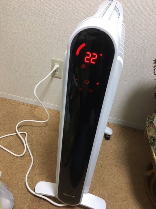 【大幅値下げ特価】モダンデコ　オイルヒーター