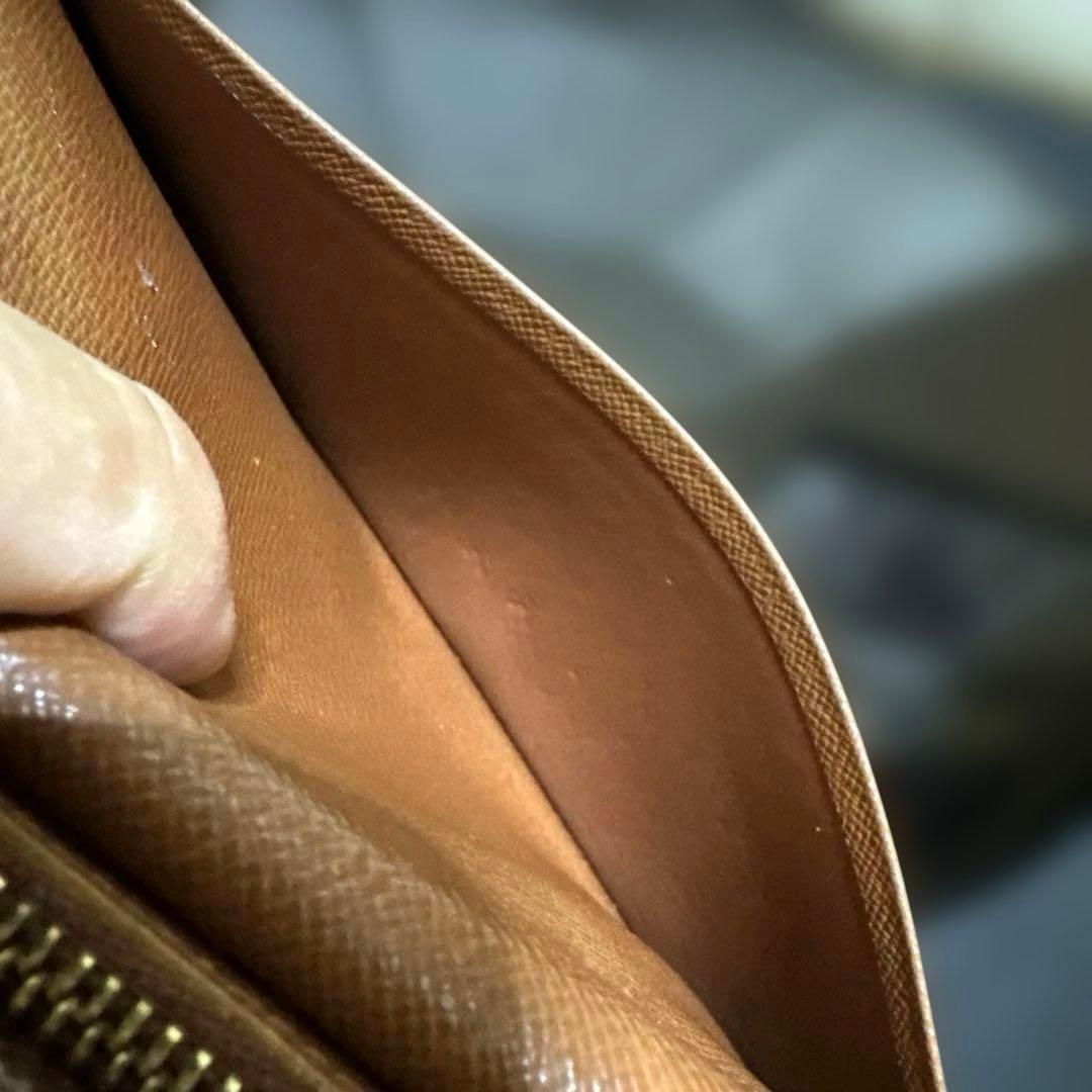 11☆美品☆モノグラム♪ポルトフォイユ ブラザ 二つ折り長財布