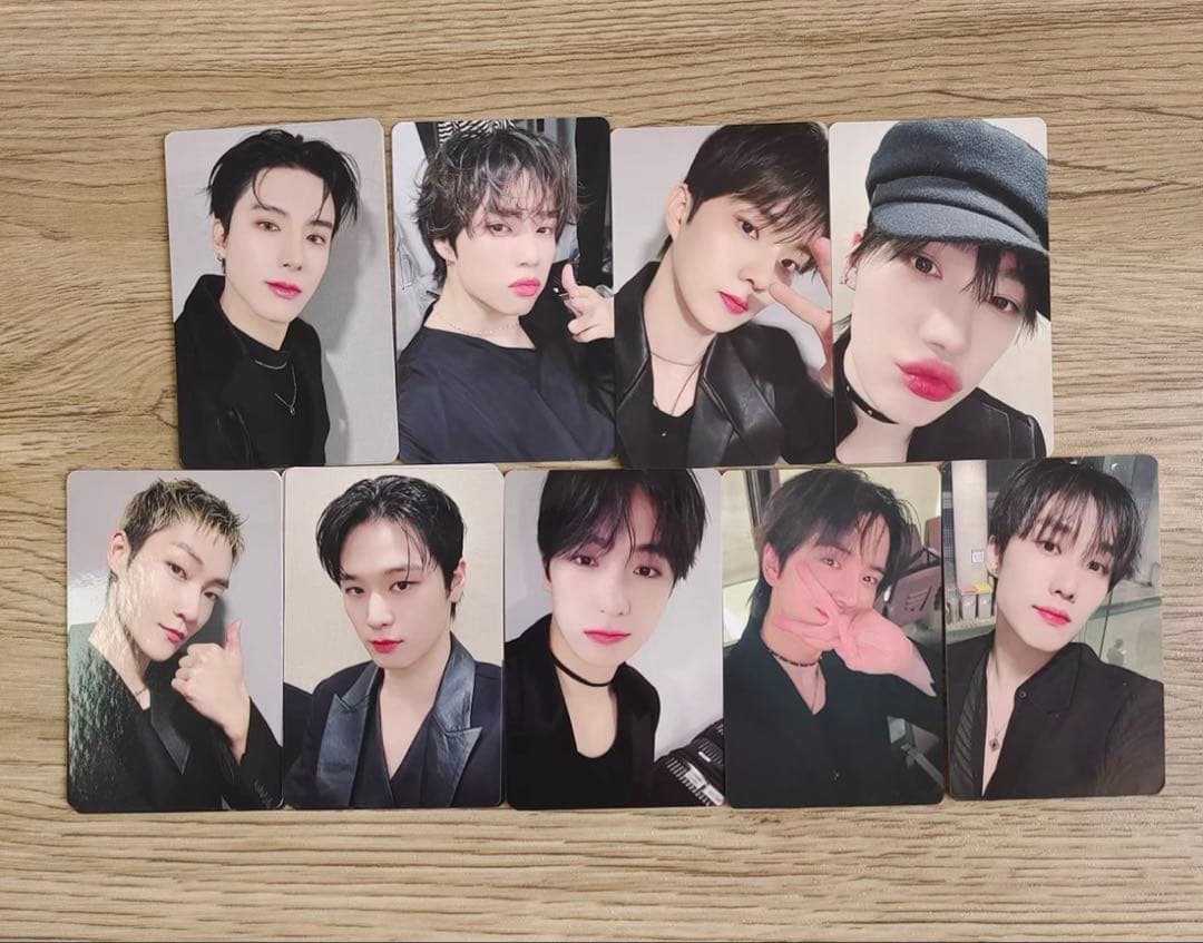 THEBOYZ Unexpected yzy2.0 トレカ 9枚セツト