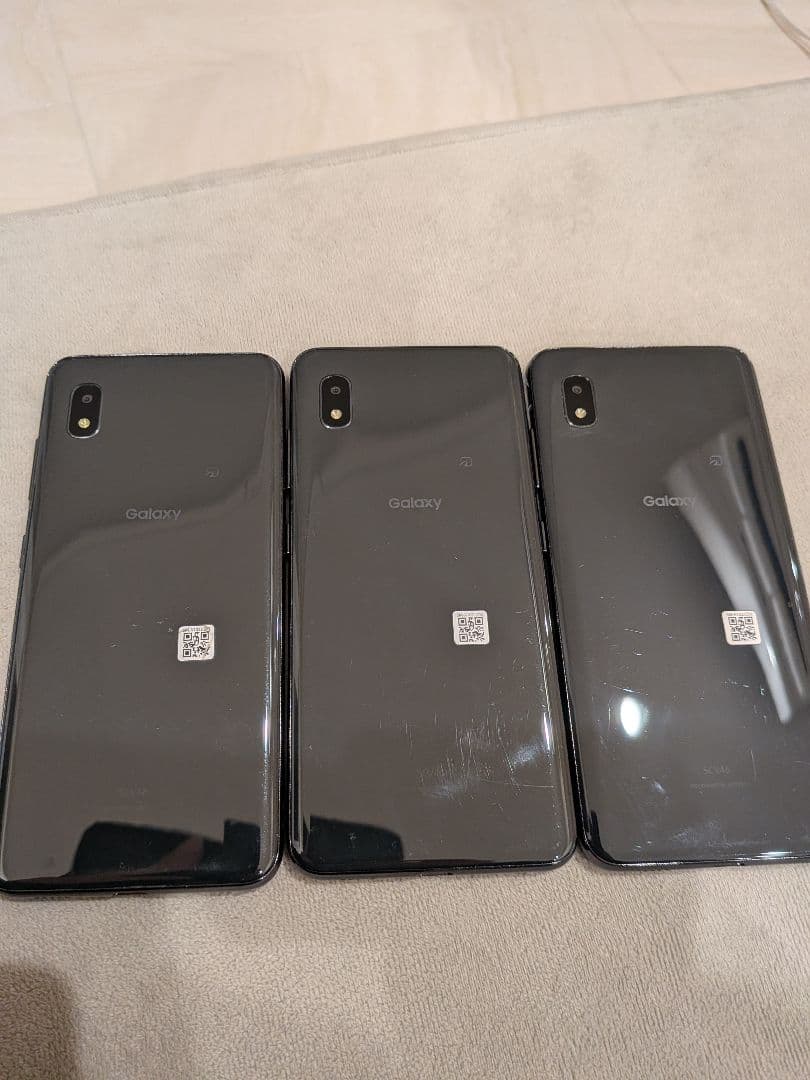 s*6様 Samsung　Galaxy　a20 3台ブラック
