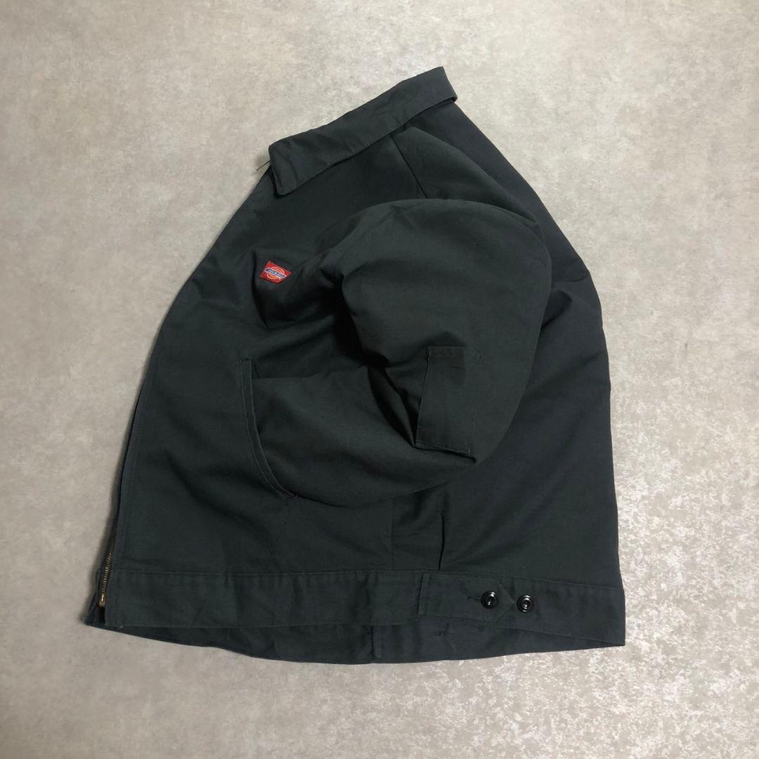 90s-00sメキシコ製ディッキーズTJ15ワークジャケットアイゼンハワー