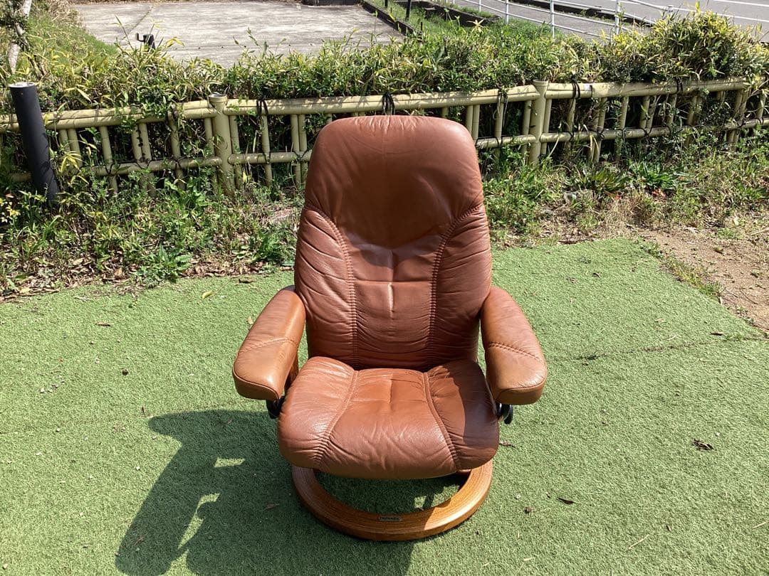 エコーネス　ストレスレス　リクライニング　パーソナル　アームチェア