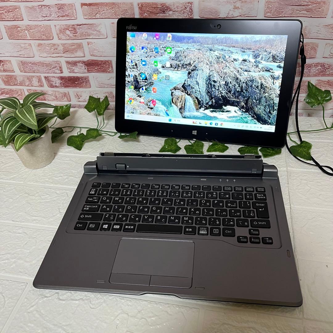 ★ 高解像度タッチパネル美品SSD128GB★Q665 カメラ ノートPC338