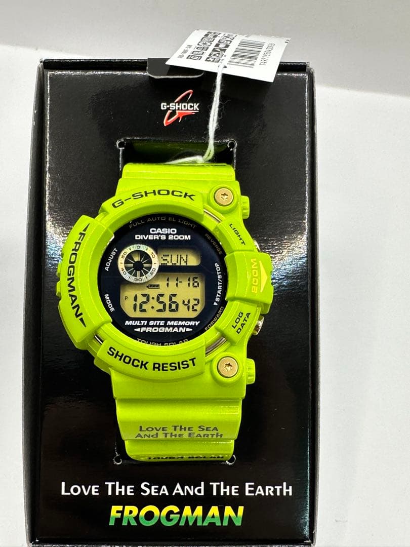 21時までセール　新品未使用G-SHOCK GW-200F フロッグマン