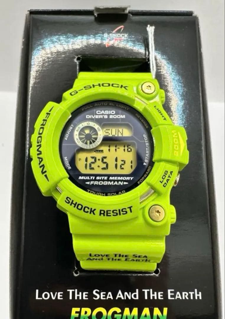 21時までセール　新品未使用G-SHOCK GW-200F フロッグマン