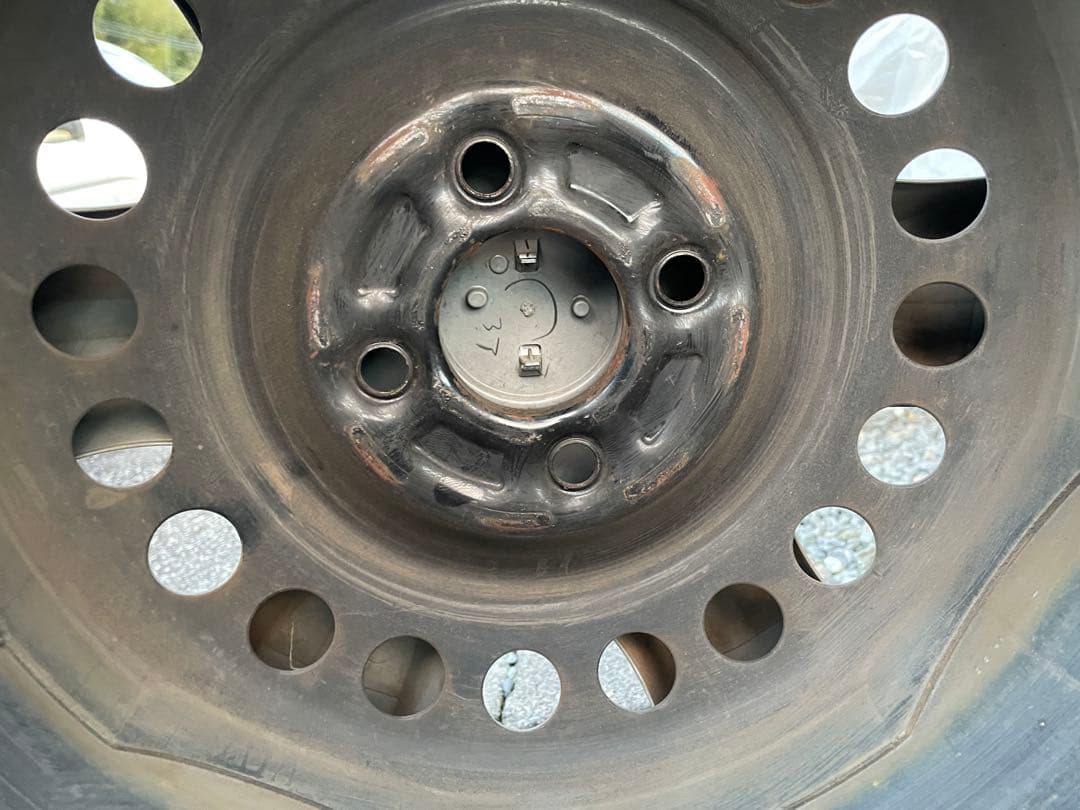 日産純正　185/65R15 ホイール4本セット ダンロップスタッドレスタイヤ