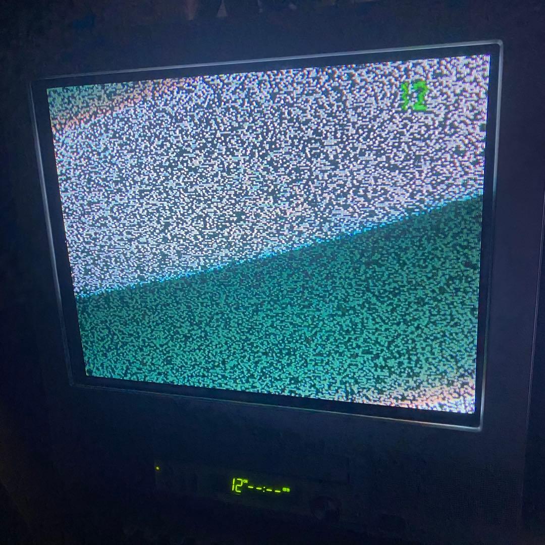 パナソニック 21型 ブラウン管テレビデオTH-21VFR60 リモコン付き