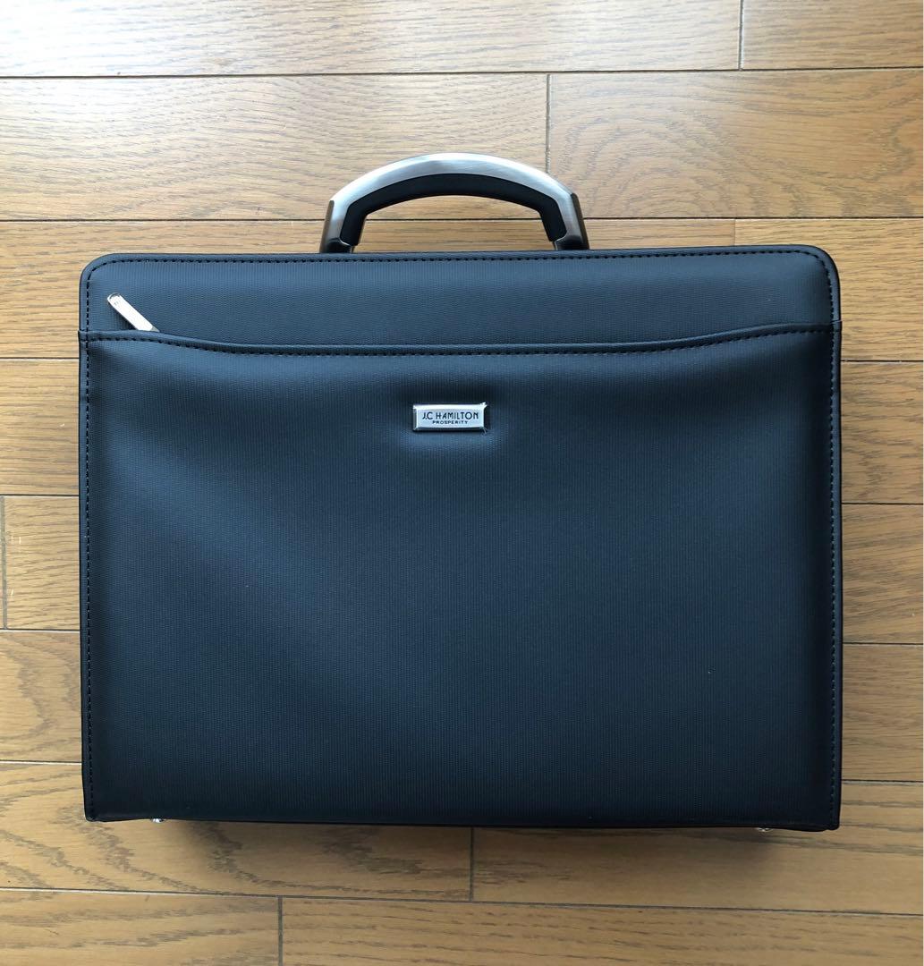 【J.C Hamilton】ビジネスバッグブラック A4対応未使用品