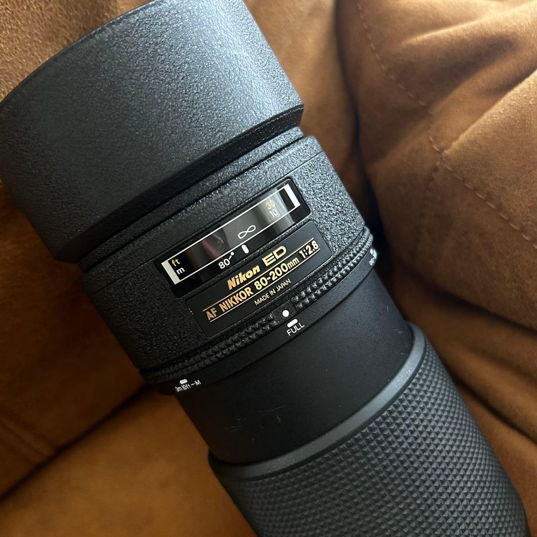 Nikon ED AF NIKKOR 80-200mm f2.8 フード付き