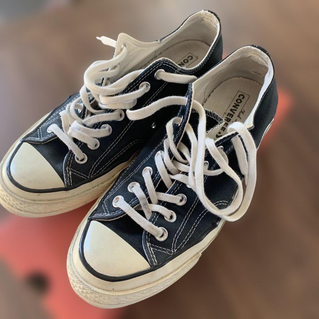 箱有り日本未発売❗️チャックテイラーコンバース　ct70 ブラック8.5 27cm