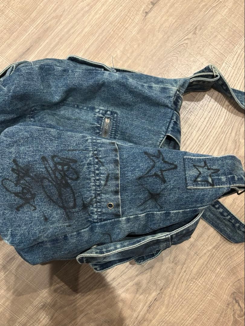 Jaded london × Cold f33t デニムバッグ