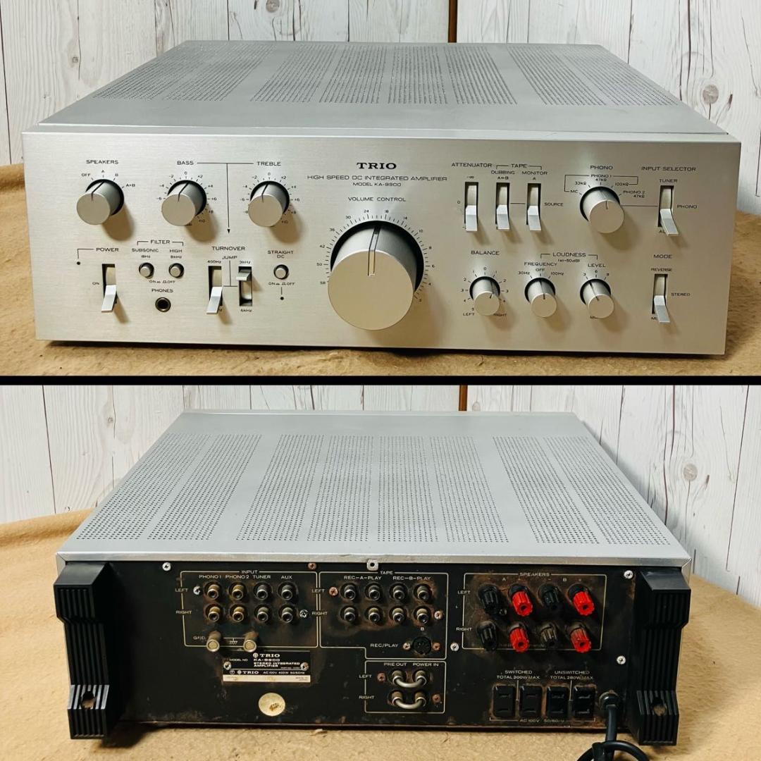 【希少】TRIO プリメインアンプ KA-9900 ジャンク トリオ 名機