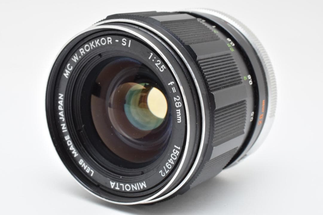 ミノルタ ROKKOR F2.5 28mm+MD 100-300mm F5.6