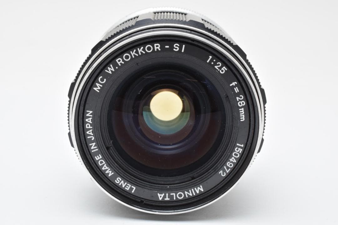 ミノルタ ROKKOR F2.5 28mm+MD 100-300mm F5.6