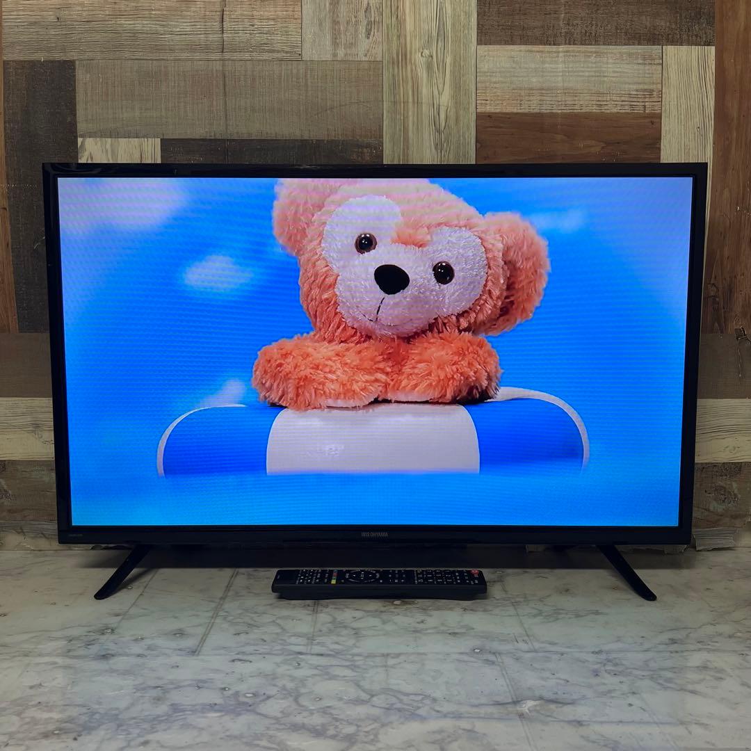 即日受渡❣️全国送料込去年購入アイリスオーヤマ32型 Wチューナー新品リモコン付