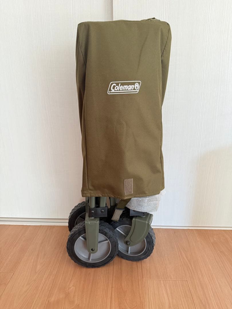 海*郎様 【新品・未使用】Coleman 折りたたみキャリーカート オリーブ