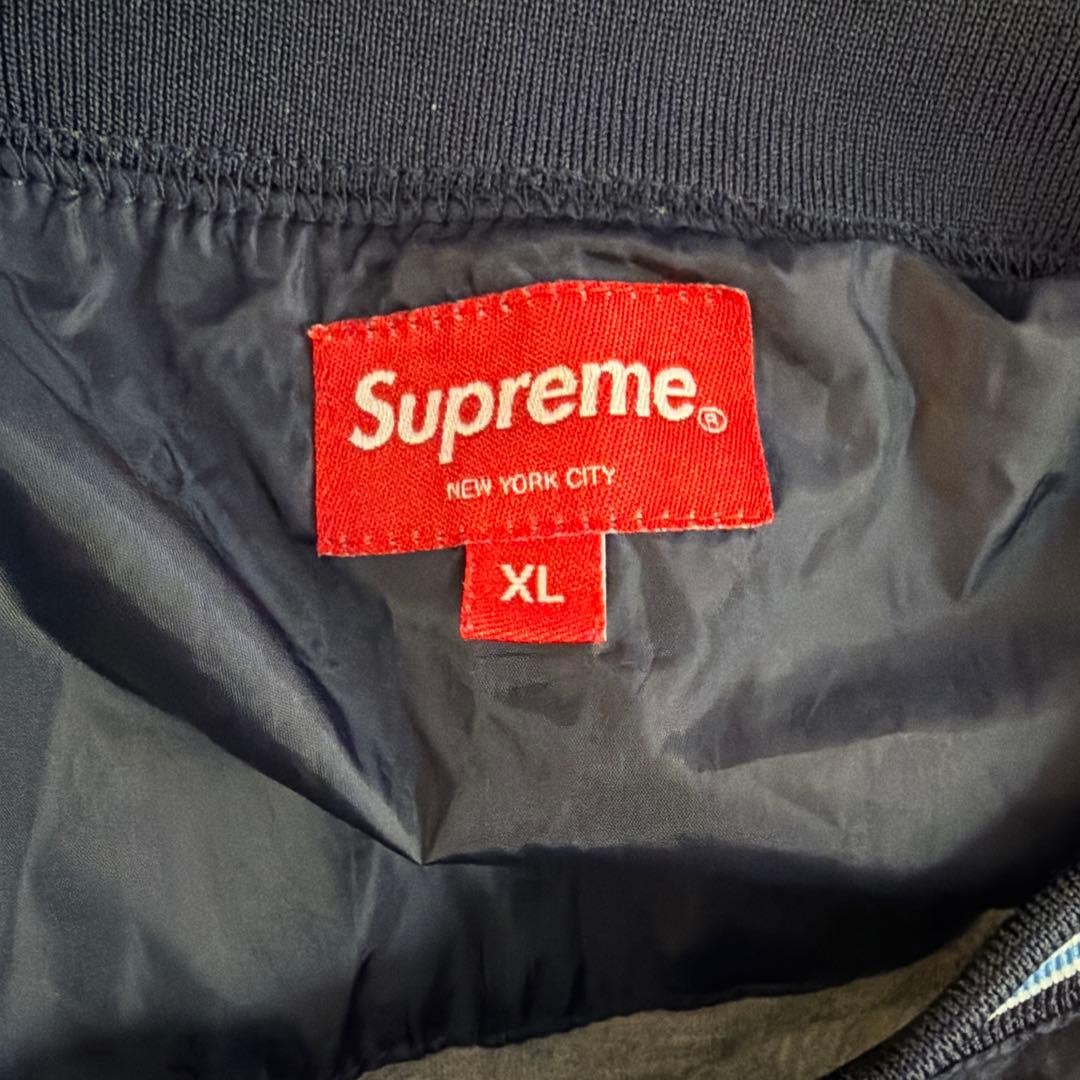 ジャケット・アウター SUPREME 19AW Piping Warm Up Pullover XL