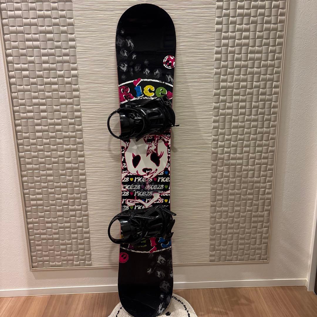 RICE28 PANDO 142cm ビンディング SET