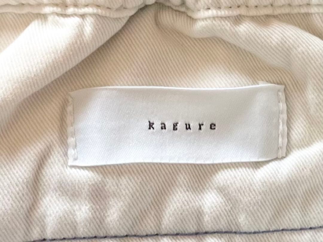 kagure フェードデニムイージーパンツ