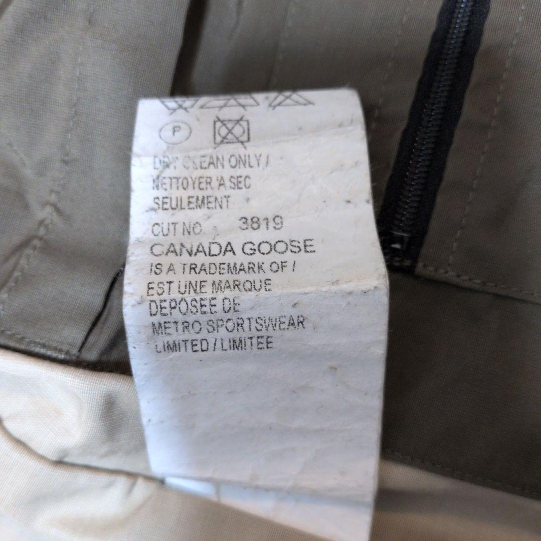 カナダグース　旧ロゴ　トラベルジャケットM3405MR