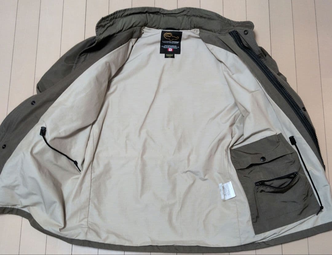 カナダグース　旧ロゴ　トラベルジャケットM3405MR