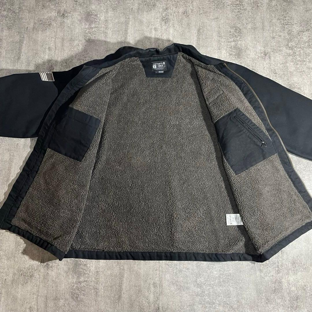 XL Carharttカーハートトラディショナルジャケットダック地 裏地ボア美品
