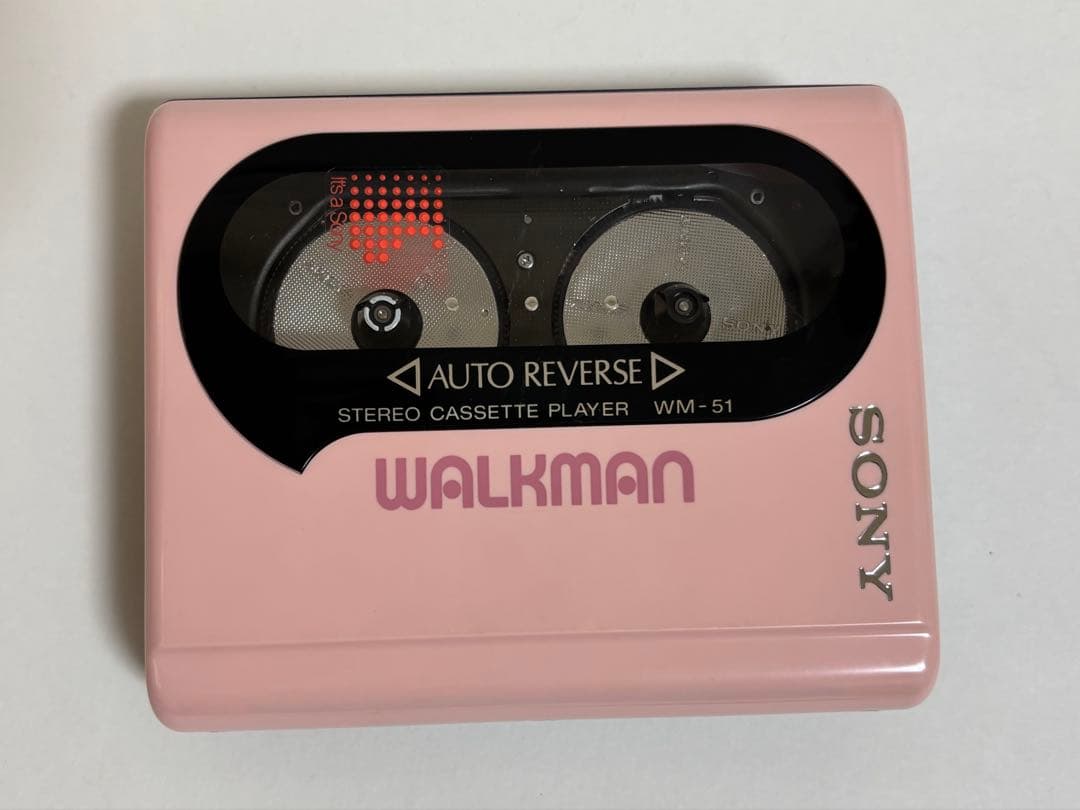SONY ウォークマン WALKMAN WM-51 ピンク 【ジャンク品】