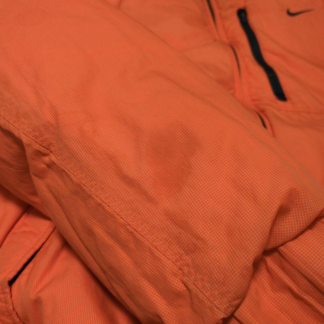 00s Nike ダークグリーン ダウンジャケット リバーシブル