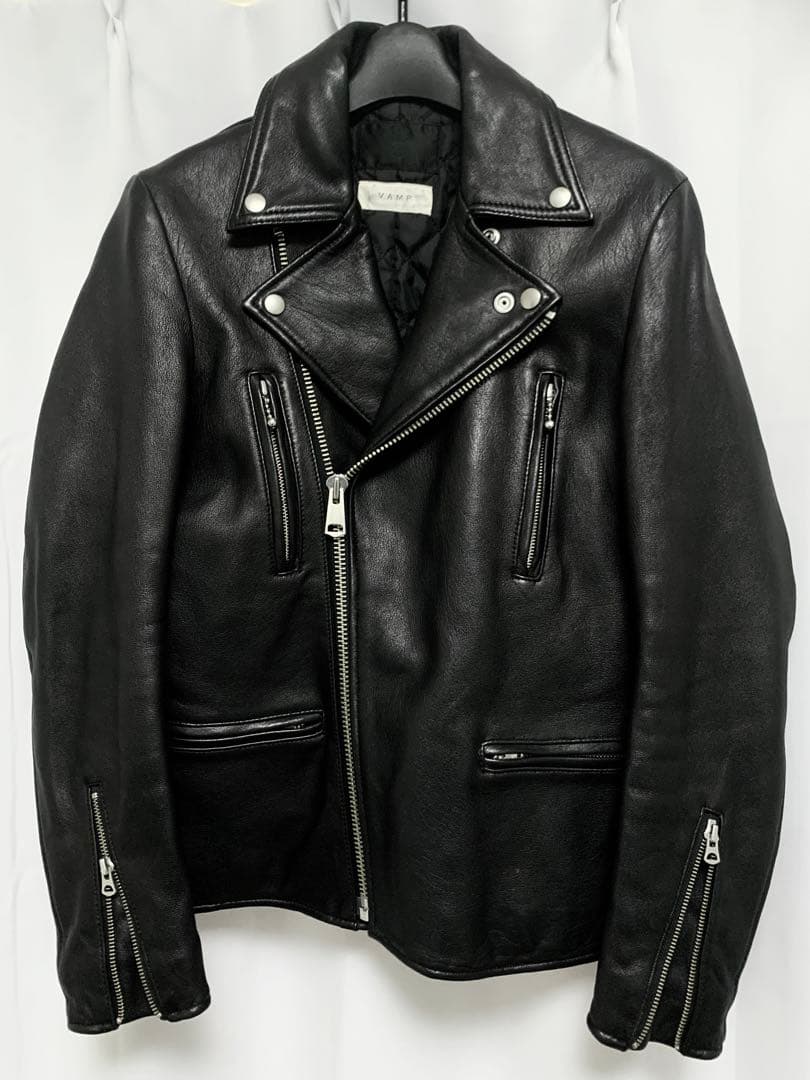 URBAN RESEARCH iD × VAMP 羊革 ダブルライダース M