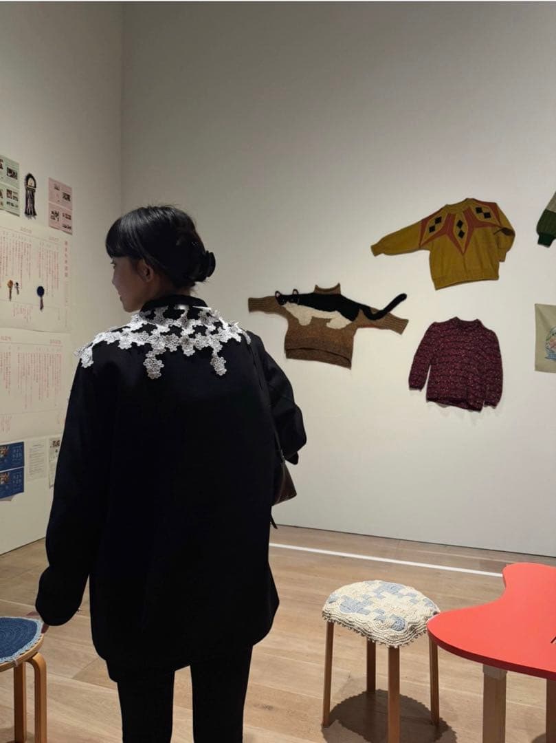 菅原美裕さん着用　BIBIY. つけ襟