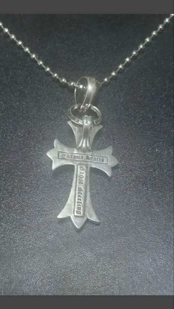 クロムハーツ クロスネックレス シルバー チェーン ネックレス