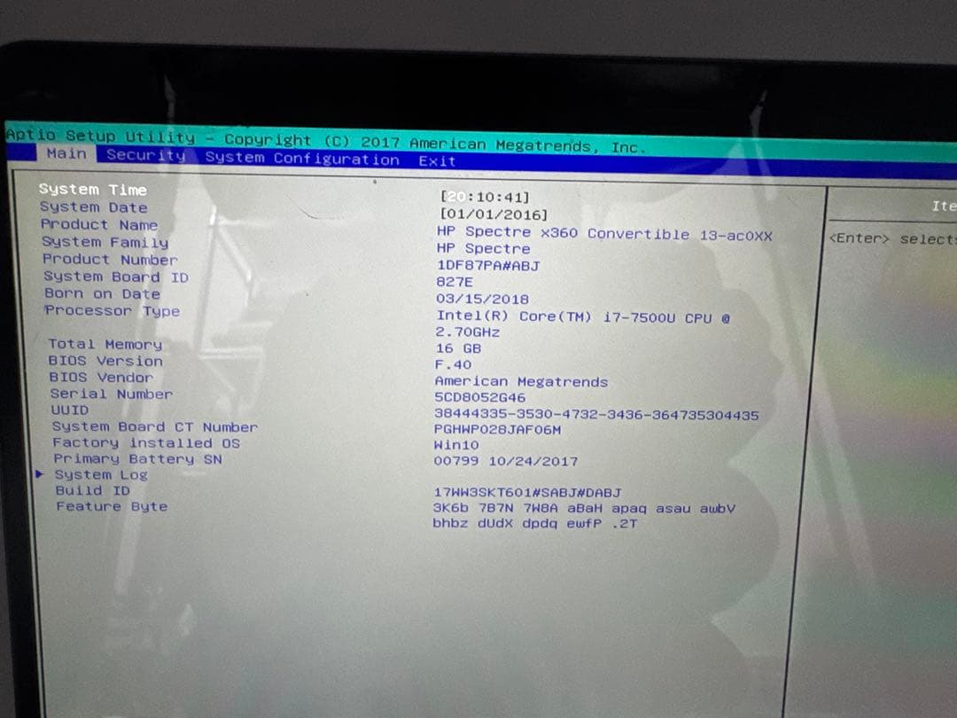 HPノートPC‼️第7世代❗️corei7❗️ジャンク★HP Spectre x360
