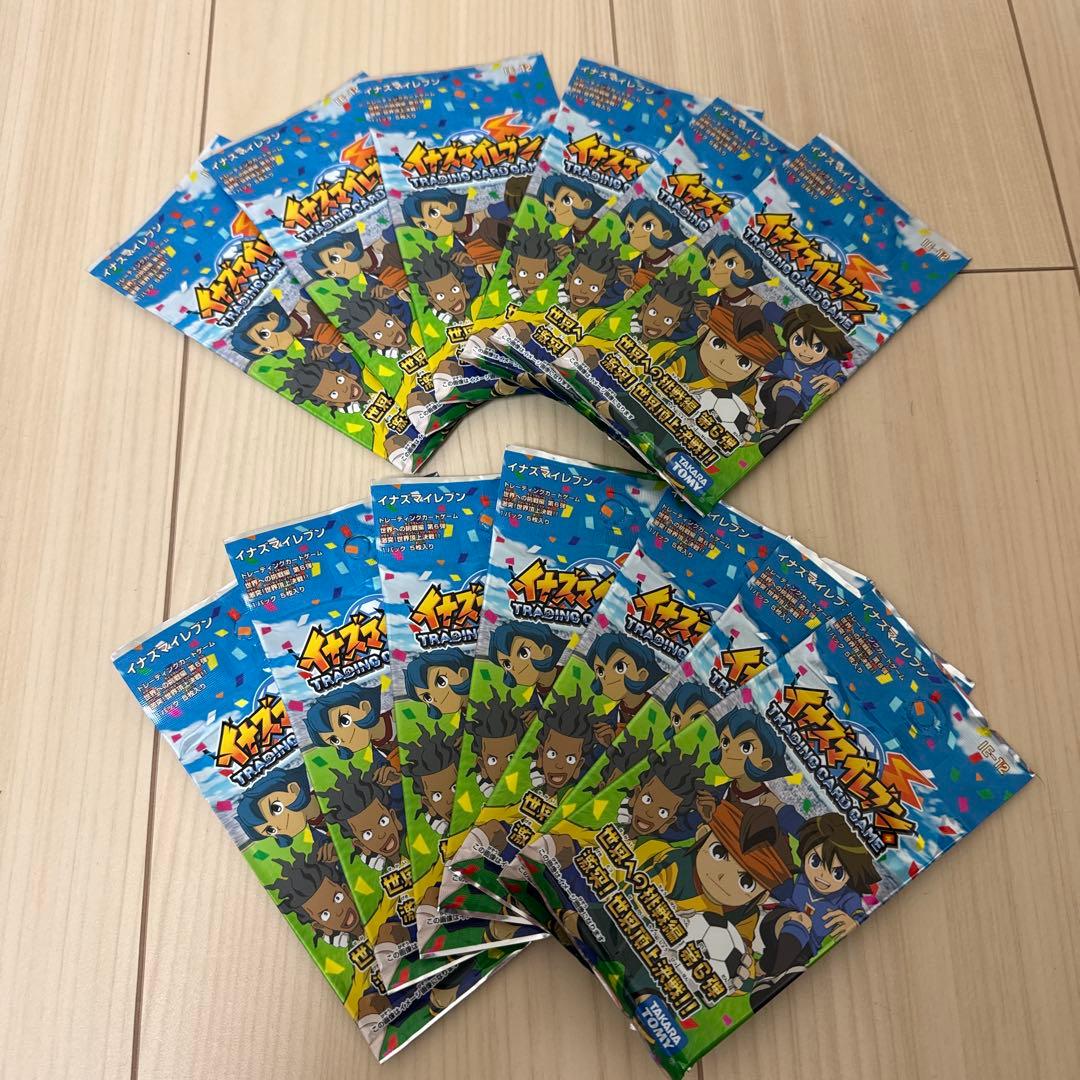 【未開封】イナズマイレブン カードゲーム 世界への挑戦編 第6弾　11パック