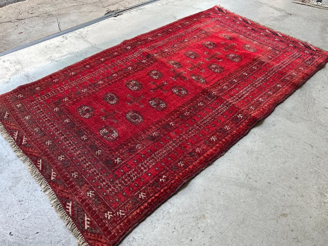 専用　2点セット【60's Vintage rug】188×102cm