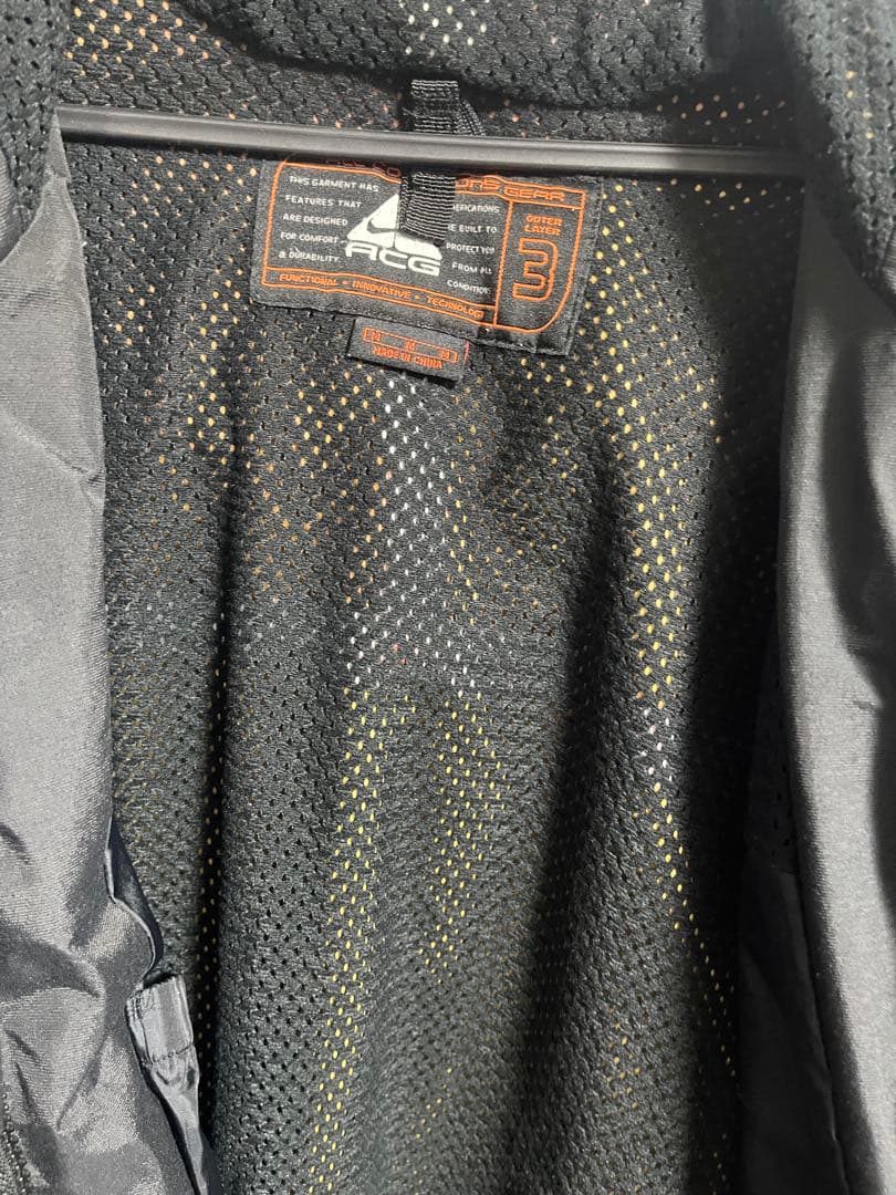 ヘ*ム様 【希少】NIKE ナイキ　ACG マウンテン　ジャケット　黒　刺繍　M