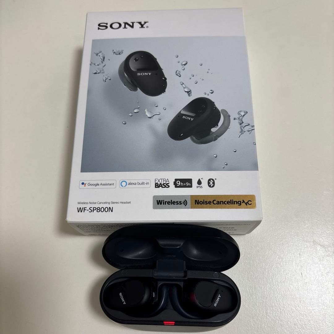 SONY WF-SP800N ワイヤレスヘッドホン