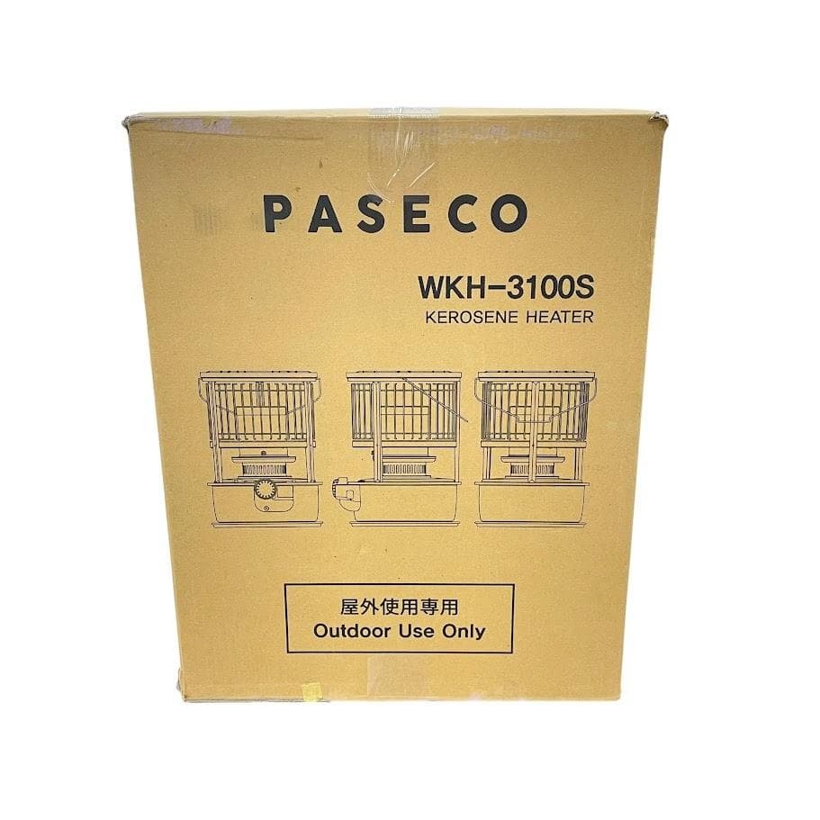 ●PASECO パセコ● 対流型 高出力 石油ストーブ WKH-3100S タン