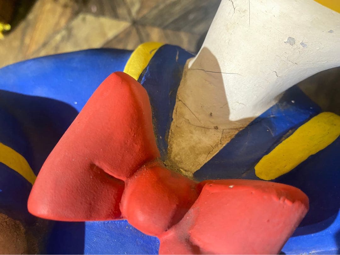 希少 Big ドナルドダック フィギュア 当時物 ディズニー アンティーク