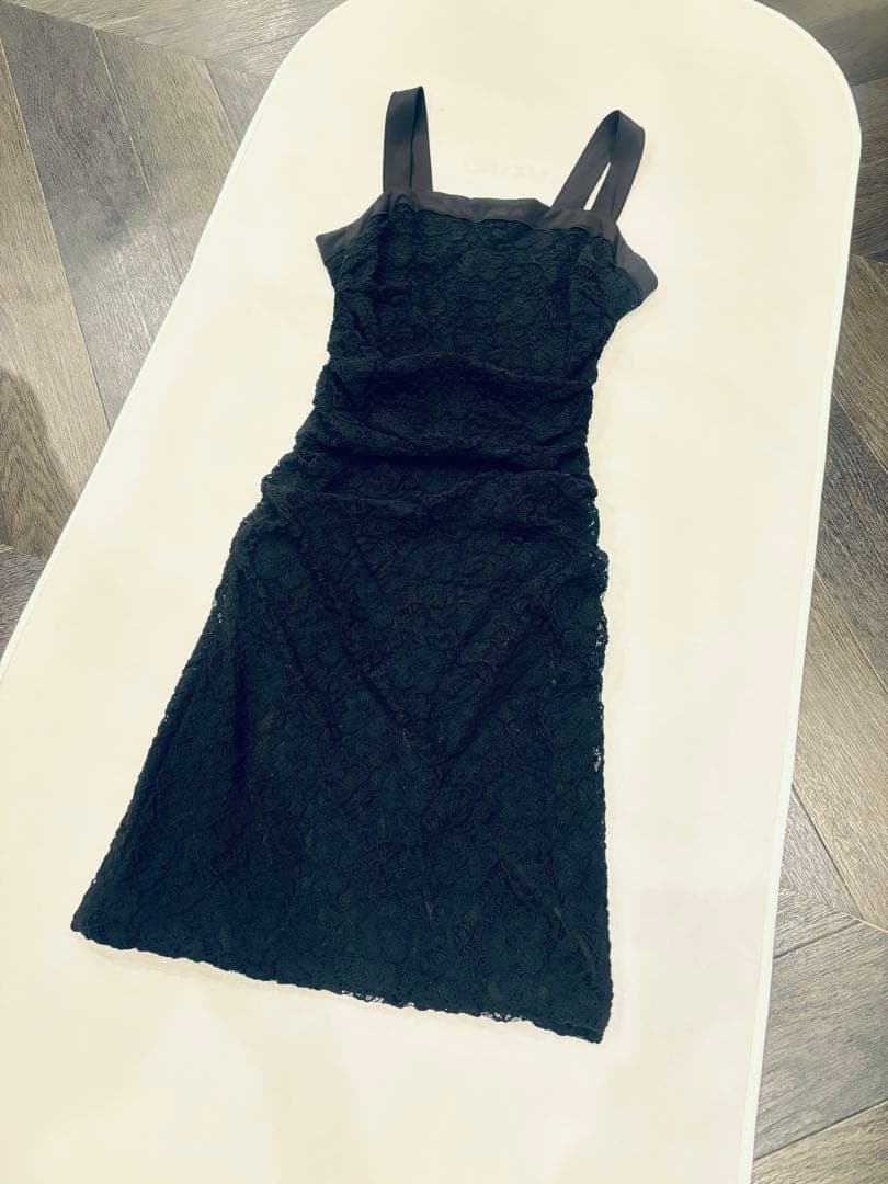 ドルチェ&ガッバーナ ブラックレースドレス　サイズ38