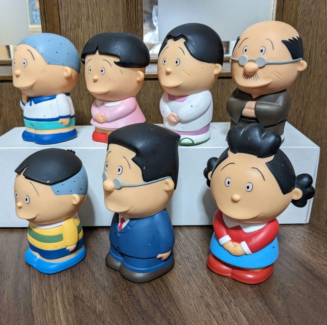 タ*ム様 サザエさん一家　貯金箱　7点セット売り　⚠バラ売り不可　希少品