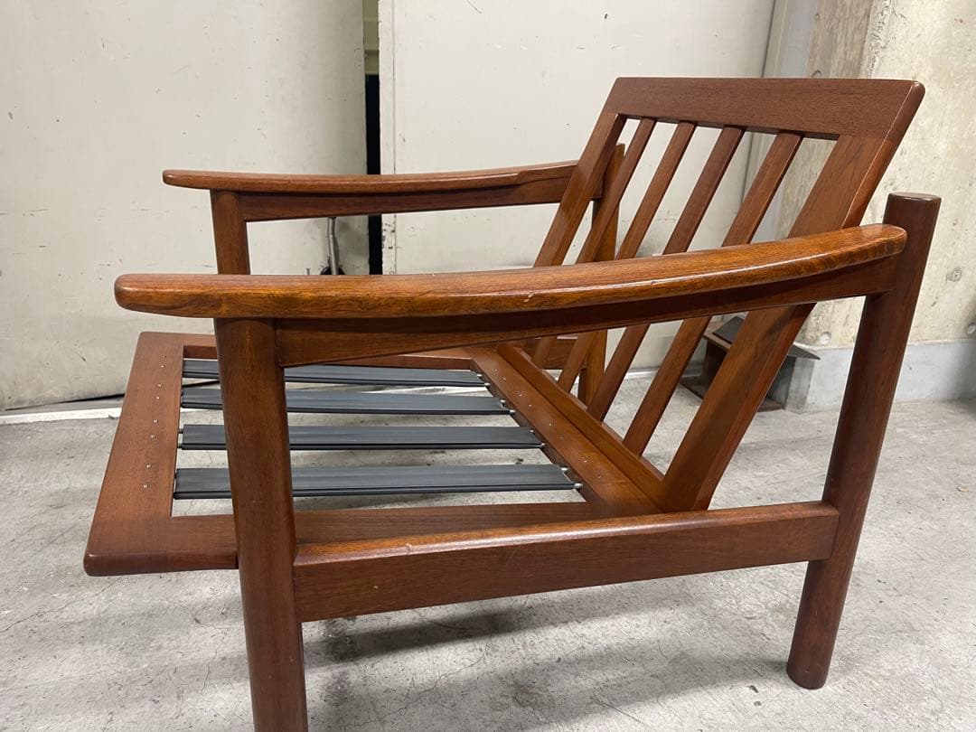 イージーチェア 1人掛け ヴィンテージ 北欧 60s 70s アンティーク