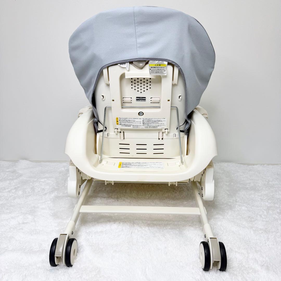 極美品 Combi ネムリラ ハイローチェア 手動 バウンサー