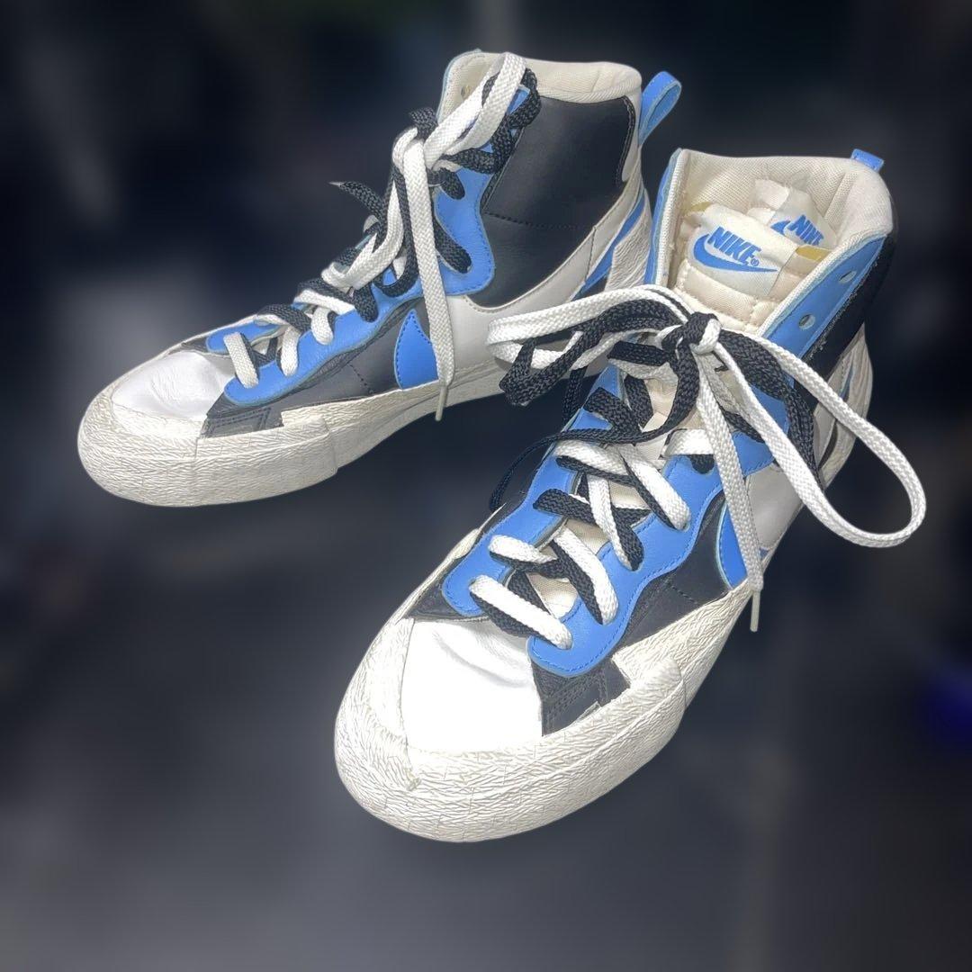 Nike ハイカットスニーカー ブラック/ブルー/ホワイト