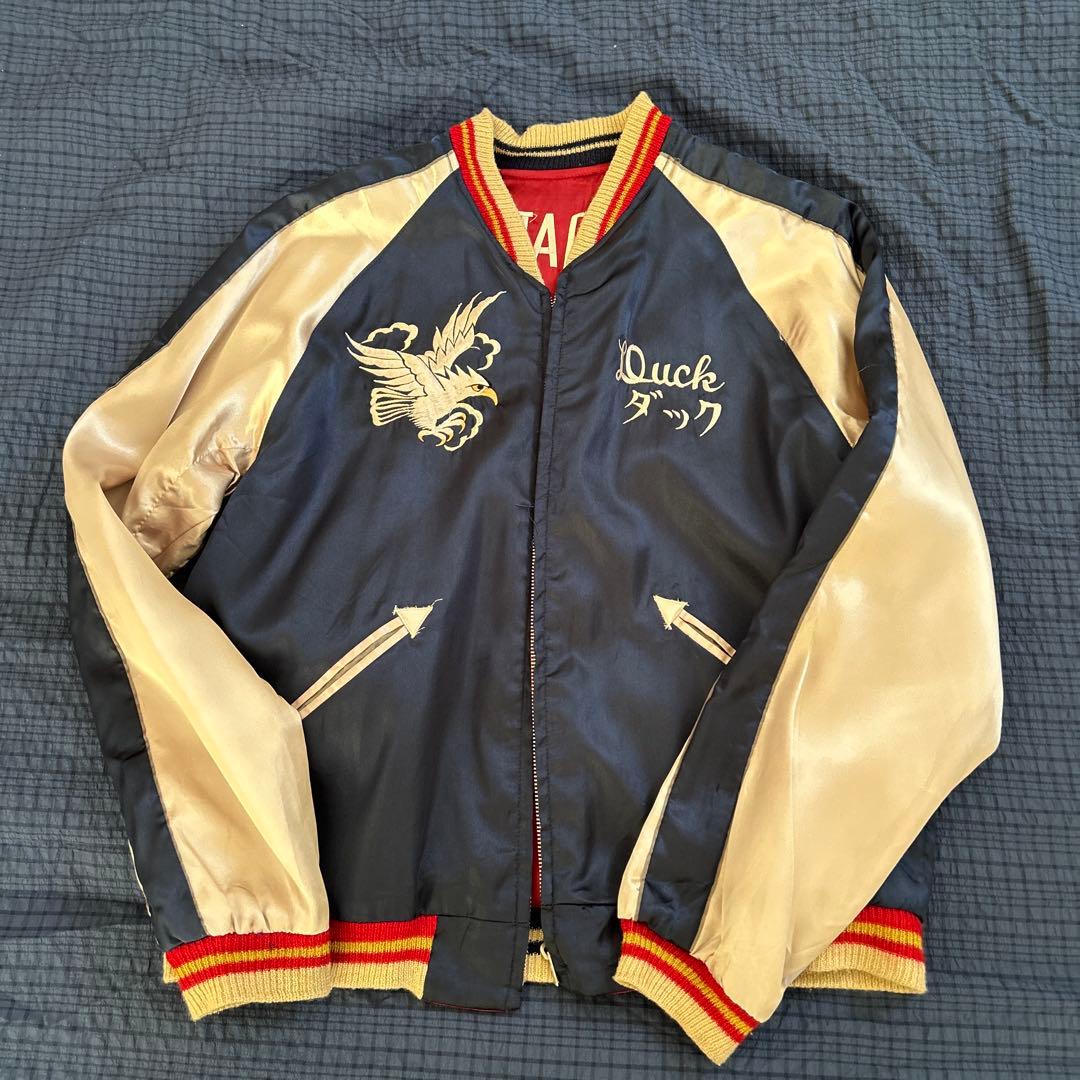 テーラー東洋　リバーシブルスカジャン　TT10402 横田基地 × 笹虎