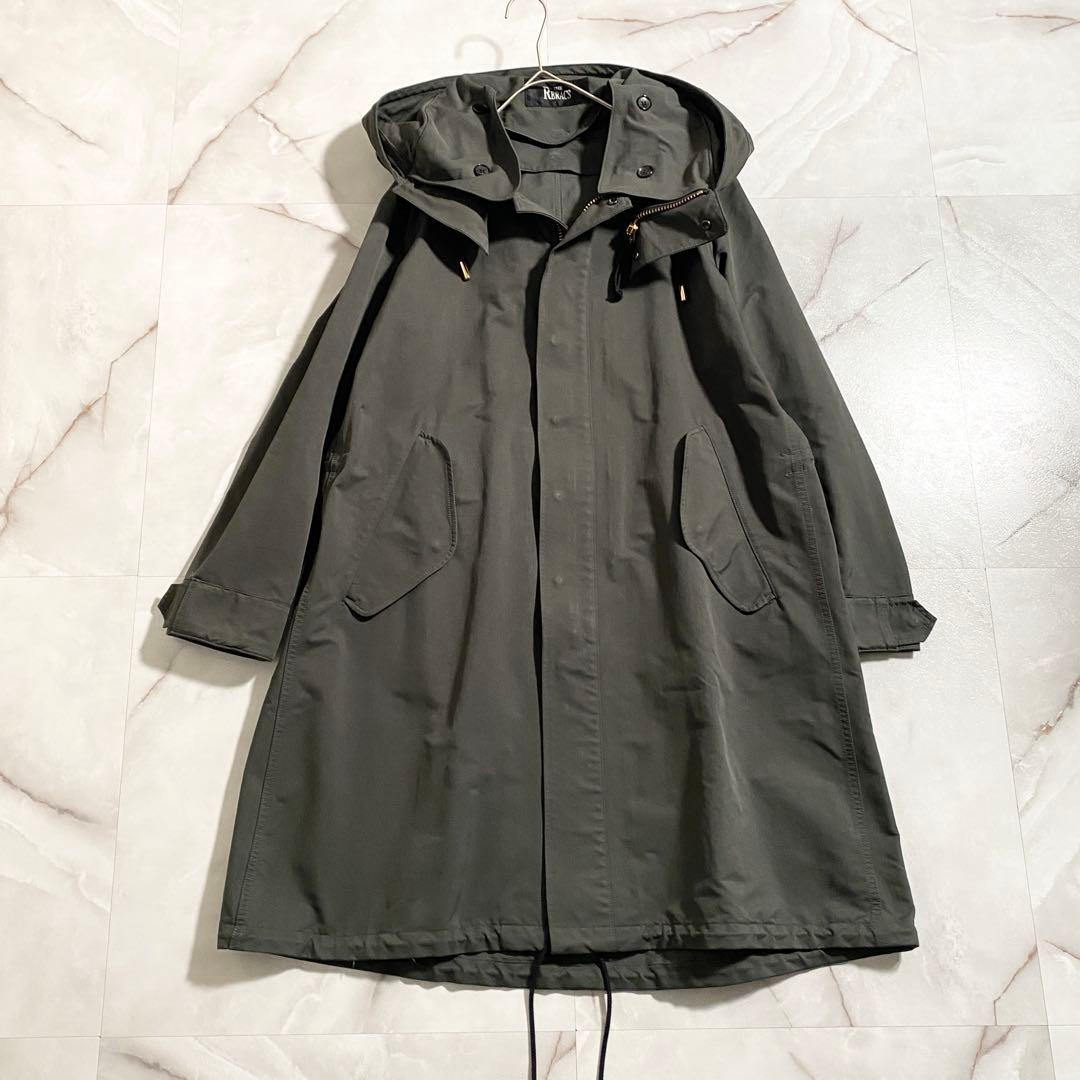 B17690 美品 ザリラクス THE MODS COAT オリーブ 38