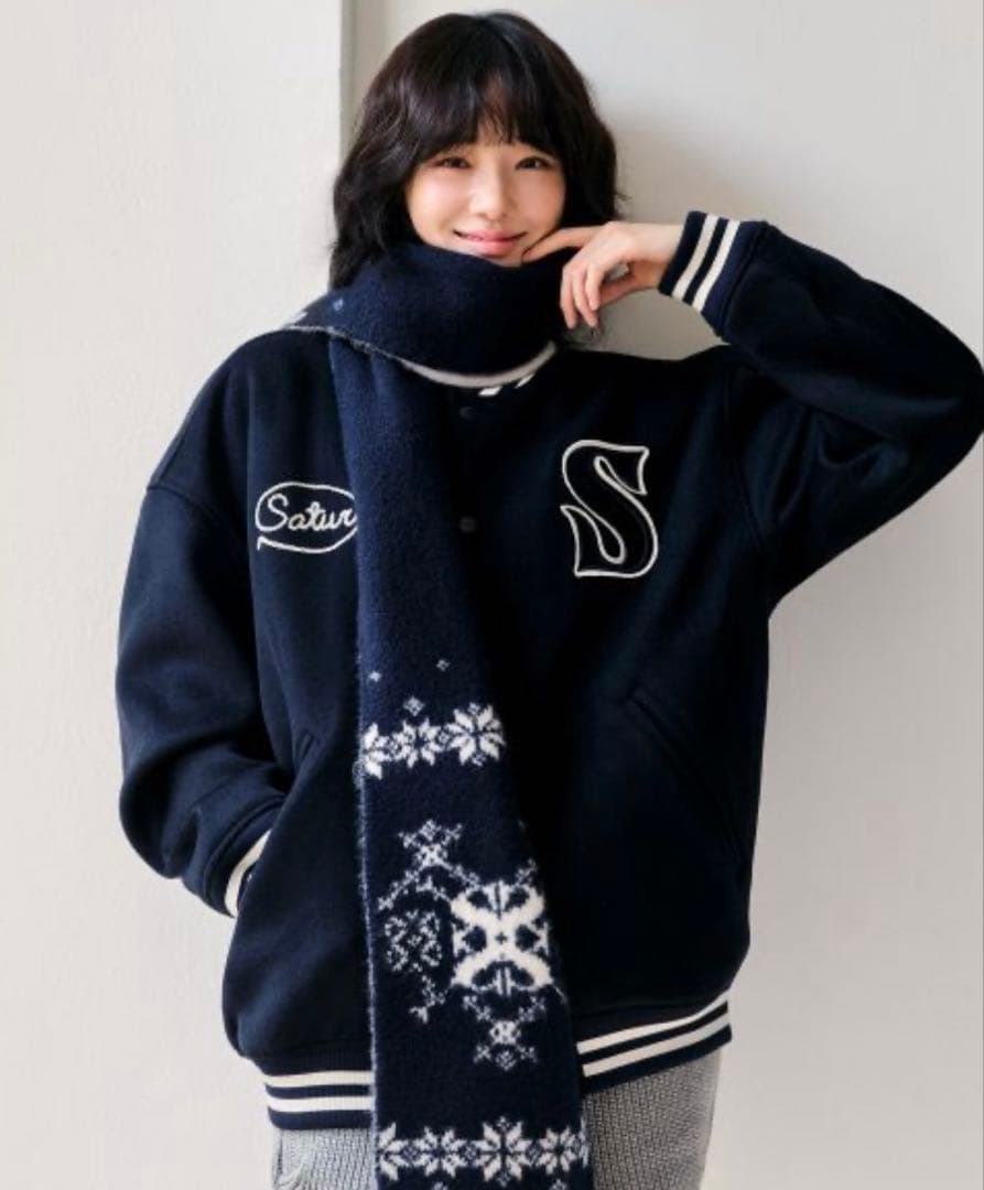 【最終値下げ‼️】SATUR サター 韓国 スタジャン アウター