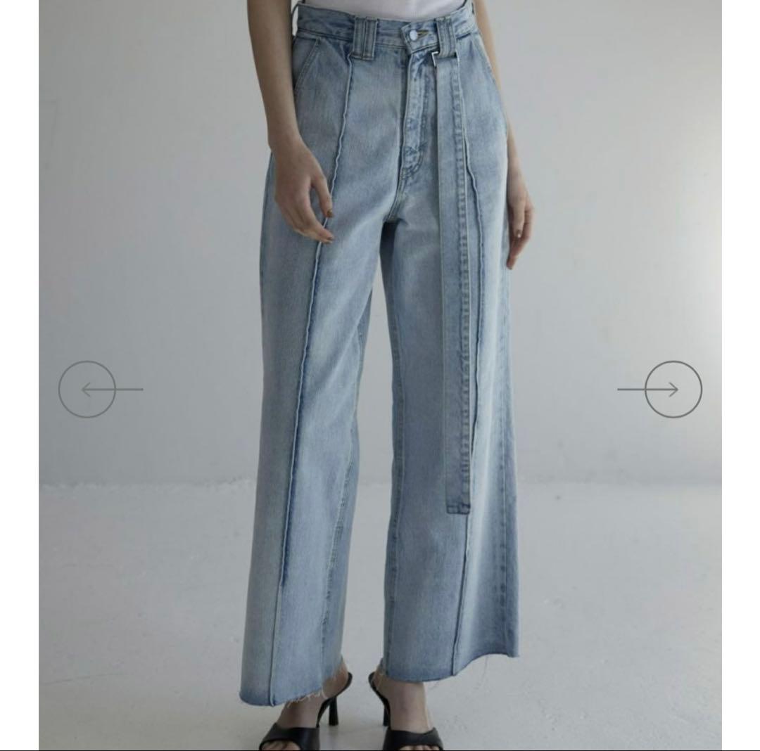 MIELI INVARIANT ICE Bleach denim 再販