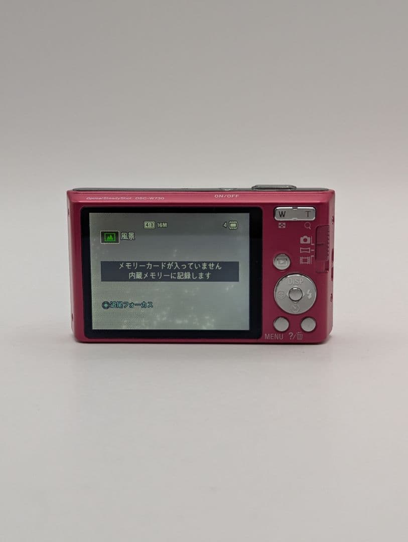 SONY Cyber-shot DSC-W730 ピンク