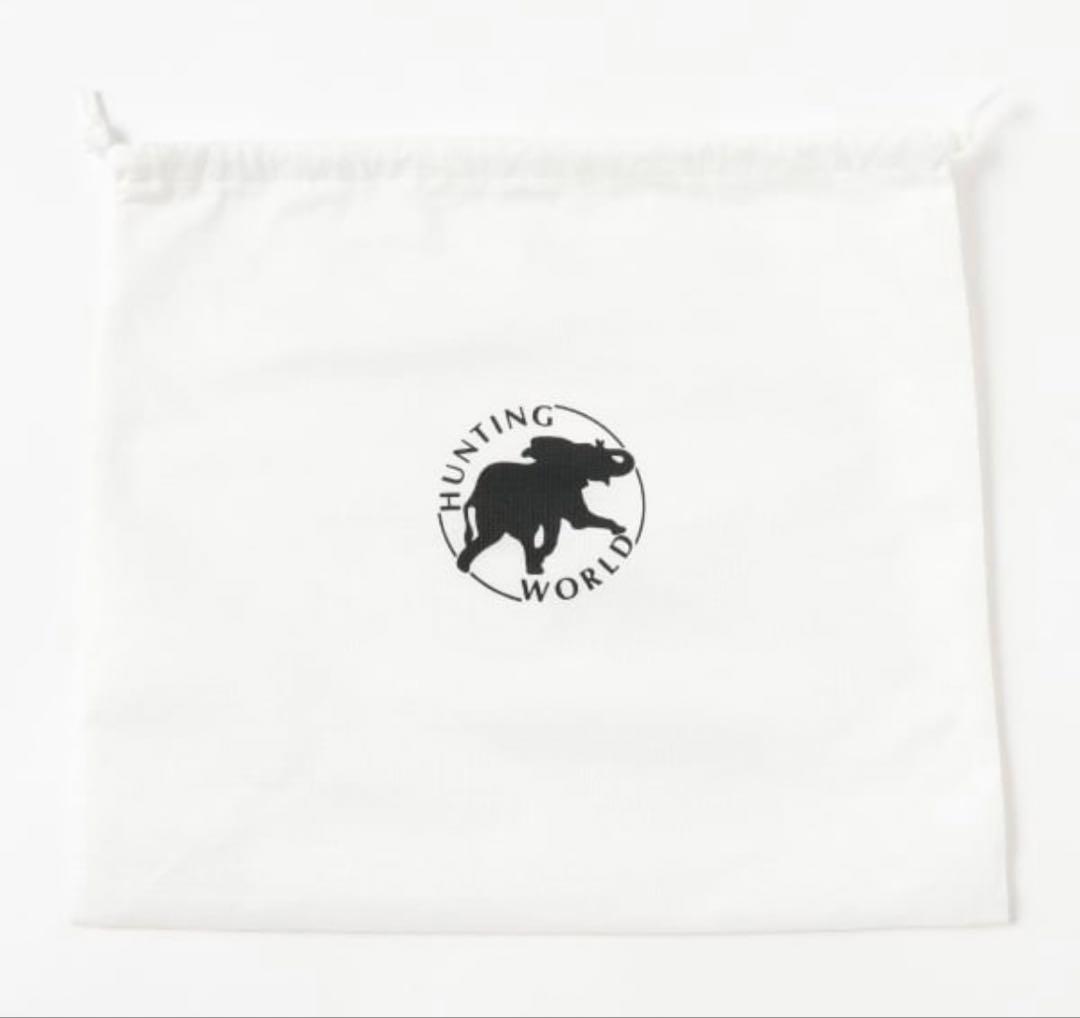 BEAMS F【別注】HUNTING WORLD / レザー キャリーオール S